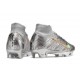 Nike Air Zoom Mercurial Superfly 9 Elite FG Silver