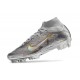 Nike Air Zoom Mercurial Superfly 9 Elite FG Silver