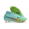 Nike Air Zoom Mercurial Superfly 9 Elite FG Grön