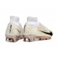 Nike Zoom Mercurial Superfly 9 Elite FG Vit Svart Guld