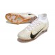 Nike Zoom Mercurial Superfly 9 Elite FG Vit Svart Guld