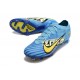 Nike Air Zoom Mercurial Vapor XV Elite FG Mbappé Personal Edition - Blå Vit