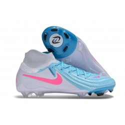 Nike Phantom Luna 2 Elite FG Blå Vit Rosa