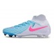 Nike Phantom Luna 2 Elite FG Blå Vit Rosa
