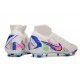 Nike Phantom Luna 2 Elite FG Vit Rosa Blå