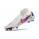 Nike Phantom Luna 2 Elite FG Vit Rosa Blå