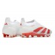 adidas Predator Elite Snörlösa FG Vit Röd
