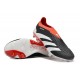 adidas Predator Elite Snörlösa FG Solar Energy Svart Vit Röd