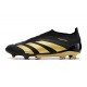 adidas Predator Elite Snörlösa FG Svart Guld 