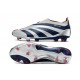 adidas Predator Elite Snörlösa FG Silver Svart Röd