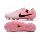 Nike Tiempo Legend 10 Elite Fotbollssko för Gräs Rosa Svart
