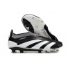 adidas Predator Elite Snörlösa FG Svart Vit