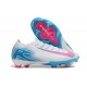 Nike Air Zoom Mercurial Vapor 16 Elite FG Vit Blå Rosa