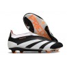 adidas Predator Elite Snörlösa FG Svart Vit Orange