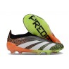 adidas Predator Elite Snörlösa FG Orange Svart Vit Grön