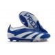 adidas Predator Elite Snörlösa FG Blå Vit
