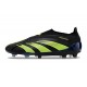 adidas Predator Elite Snörlösa FG Svart Grön