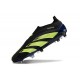 adidas Predator Elite Snörlösa FG Svart Grön