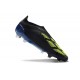 adidas Predator Elite Snörlösa FG Svart Grön
