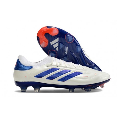 Fotbollsskor Adidas Copa Pure 2 Elite + FG Vit Blå Röd 