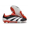 adidas Predator 24 Elite FG Solar Energy Svart Vit Röd