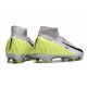 Fotbollsskor Nike Mercurial Superfly X Elite FG Grå Grön