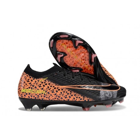 Nike Zoom Mercurial Vapor XVI Elite FG Herr Svart Orange