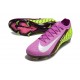 Nike Zoom Mercurial Vapor XVI Elite FG Herr Lila Grön Vit
