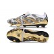 adidas Predator Elite Fold-over Tongue FG Guld Vit Grå