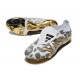 adidas Predator Elite Fold-over Tongue FG Guld Vit Grå