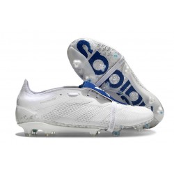 Fotbollsskor Adidas Predator Elite FT FG Vit Blå