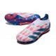 adidas Predator Elite Snörlösa FG Reemergence - Vit Blå Rosa