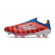 Fotbollsskor Adidas F50+ LL FG Röd Vit Blå