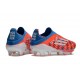 Fotbollsskor Adidas F50+ LL FG Röd Vit Blå