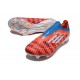 Fotbollsskor Adidas F50+ LL FG Röd Vit Blå