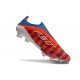 Fotbollsskor Adidas F50+ LL FG Röd Vit Blå
