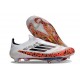 Fotbollsskor Adidas F50+ LL FG X Messi Vit Svart Röd 