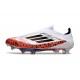 Fotbollsskor Adidas F50+ LL FG X Messi Vit Svart Röd 