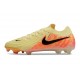 Nike Phantom Luna II Elite L FG Gul Svart