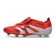 Adidas Predator Elite Fold-over Tongue FG Röd Vit Svart