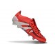 Adidas Predator Elite Fold-over Tongue FG Röd Vit Svart