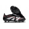 Adidas Predator Elite Fold-over Tongue FG Svart Grå Röd 