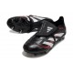 Adidas Predator Elite Fold-over Tongue FG Svart Grå Röd 