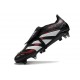 Adidas Predator Elite Fold-over Tongue FG Svart Grå Röd 