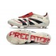 Adidas Predator Elite Fold-over Tongue FG Beige Svart Röd
