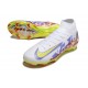 Nike Air Zoom Mercurial Superfly 10 Elite FG Vit Gul Lila