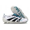 Adidas Predator Elite Fold-over Tongue FG Vit Svart Cyan