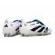 Adidas Predator Elite Fold-over Tongue FG Vit Svart Cyan