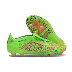 Adidas Predator Elite Fold-over Tongue FG Grön Rosa