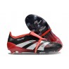 Adidas Predator Elite Fold-over Tongue FG Svart Vit Röd 